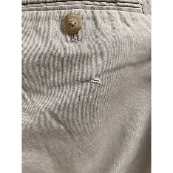 Express Photographer Mens Straight Leg Flat Front Dress Pants Beige Size 31/32 - Picture 6 of 8